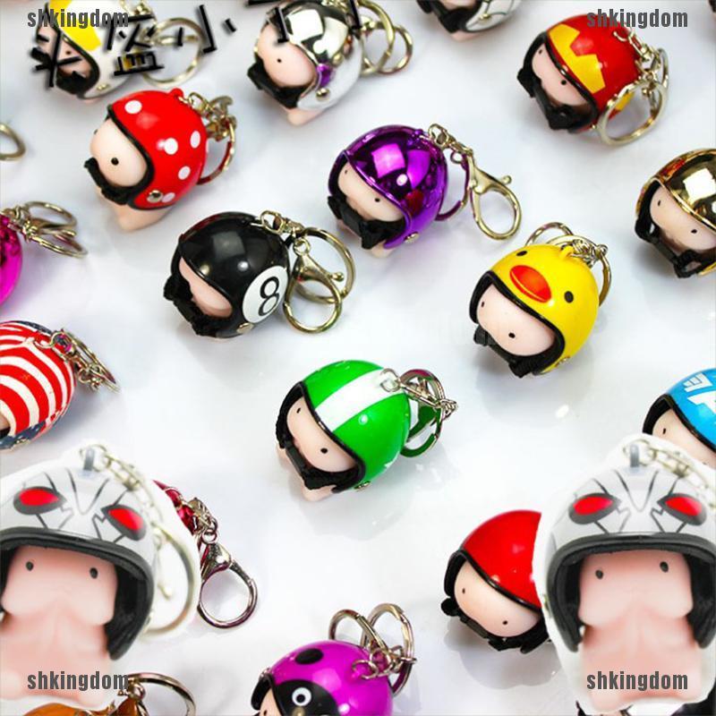 SHKING 1pc Dingding Toy Keychains Helmet Squeeze Stress Reliever Shopee Philippines