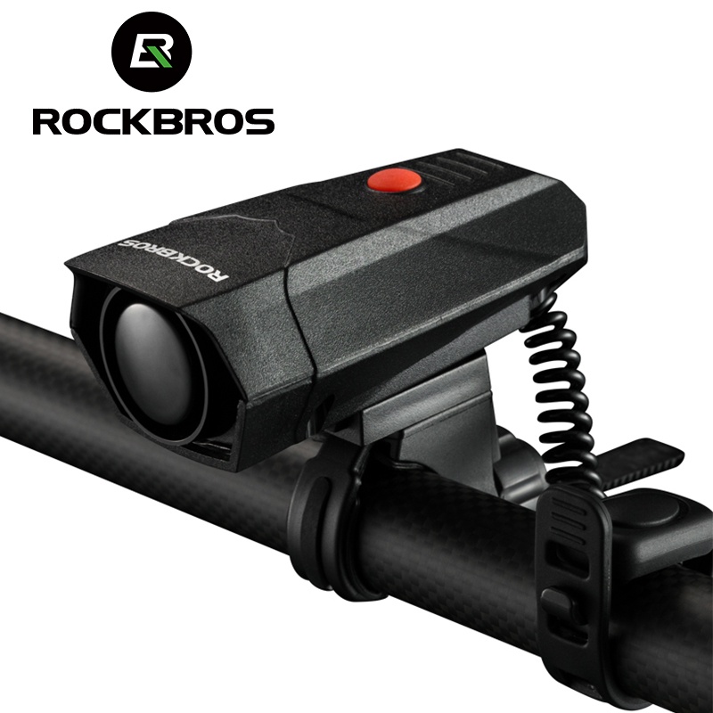 Rockbros Bicycle Bell 110 Db Electricity Horn 6 Modes Mtb Road Bike