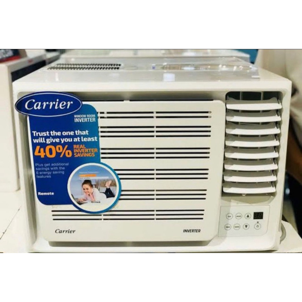 CARRIER inverter 2HP WCARHO19EEV window type aircon Shopee Philippines