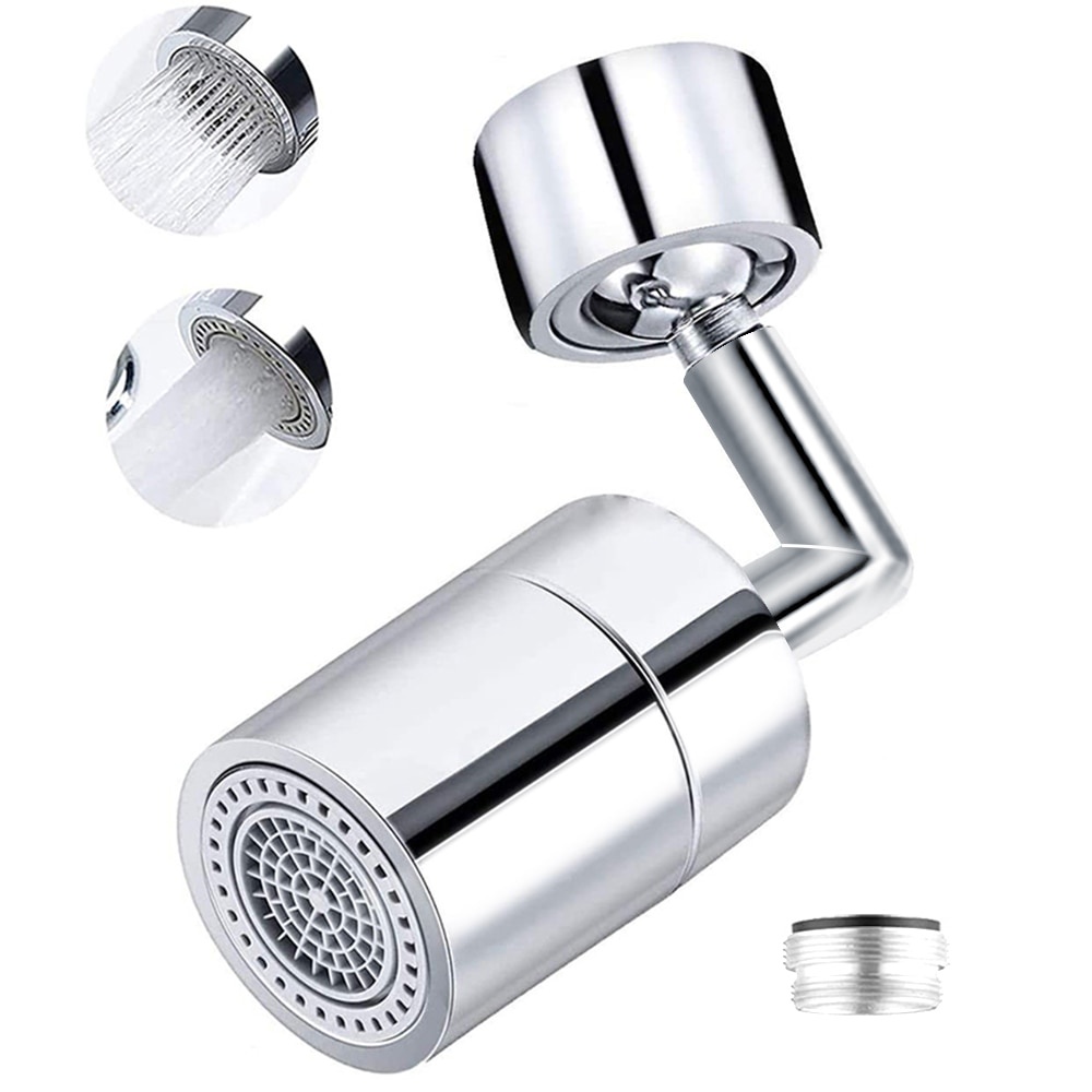 720 Rotatable Tap Aerator Splashproof Faucet Sprayer Head Water Saving Plastic Splash Tap Head