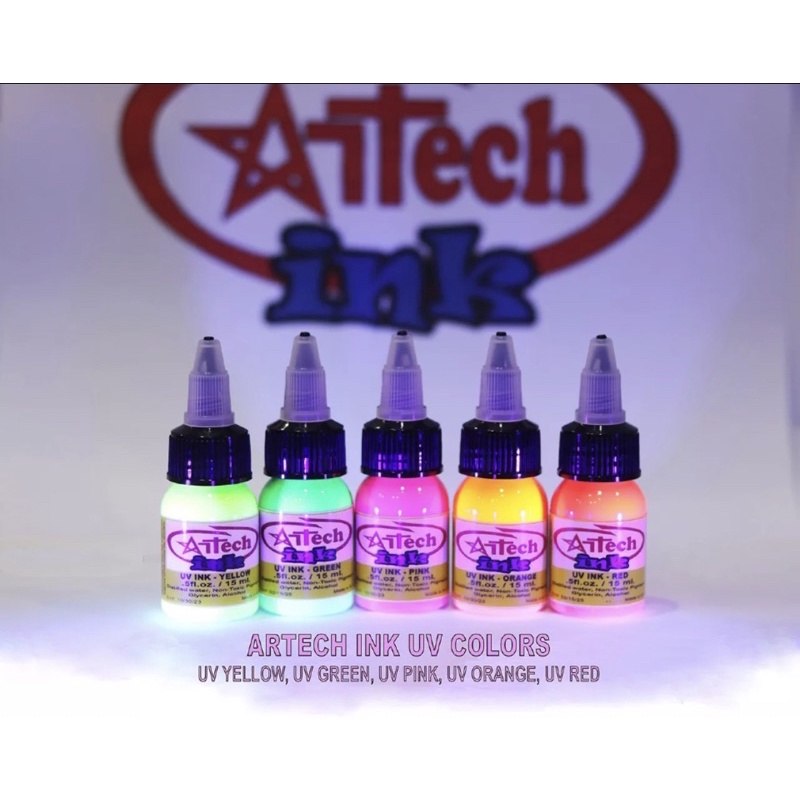 Artech Ink Colors - Uv Light Ink Colors Single (Originally Filipino Made Tattoo Inks) | Shopee Philippines 800_x_800_jpg