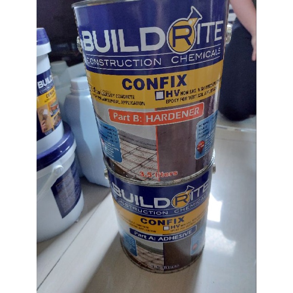 Buildrite Confix LV Low Viscosity Concrete Epoxy Gallon Set A & B