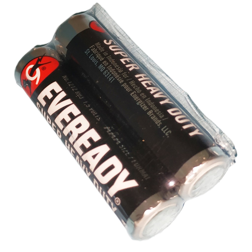 EVEREADY battery AAA (1 set of 2pcs) sealed & original xde Shopee