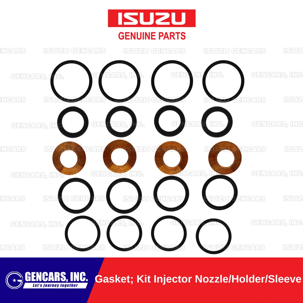 Isuzu Gasket; Kit Injector/Holder/Sleeve for Isuzu Trooper 4JX1