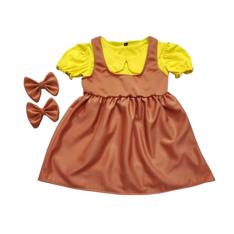 SQUID GAME DOLL DRESS SET Shopee Philippines