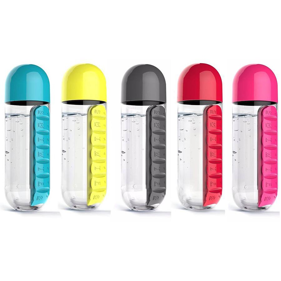 KIM Pill & Vitamin Organizer Water Bottle Shopee Philippines