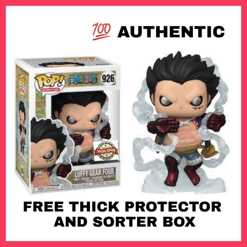 One Piece Luffy Gear Four Fourth 4 Funko Pop 926 Special Edition