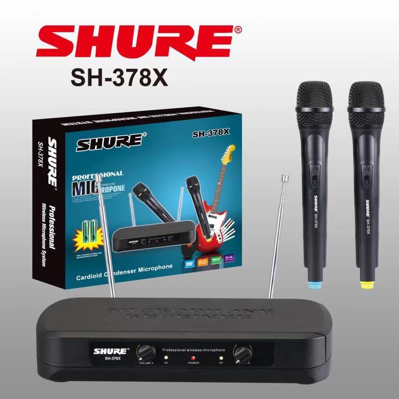 Shure wireless microphone (sh 378i)/378x Shopee Philippines