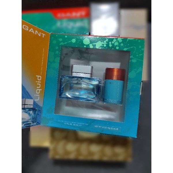 Gant Liquid Eau De Toilette Set 50ml Shopee Philippines