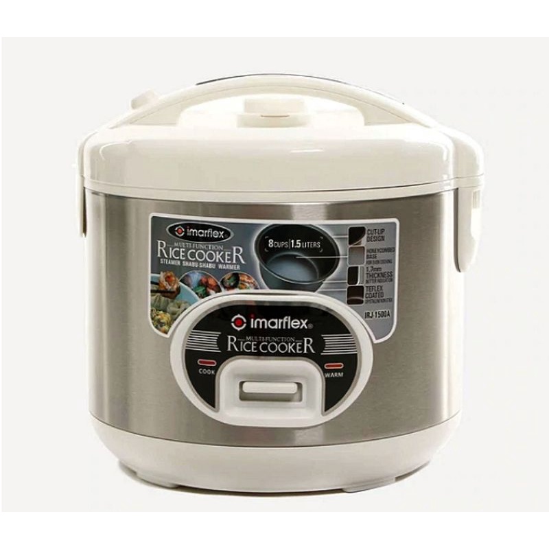 Imarflex 1.5 Liters Capacity 4in1 Multifunction Rice Cooker, Warmer