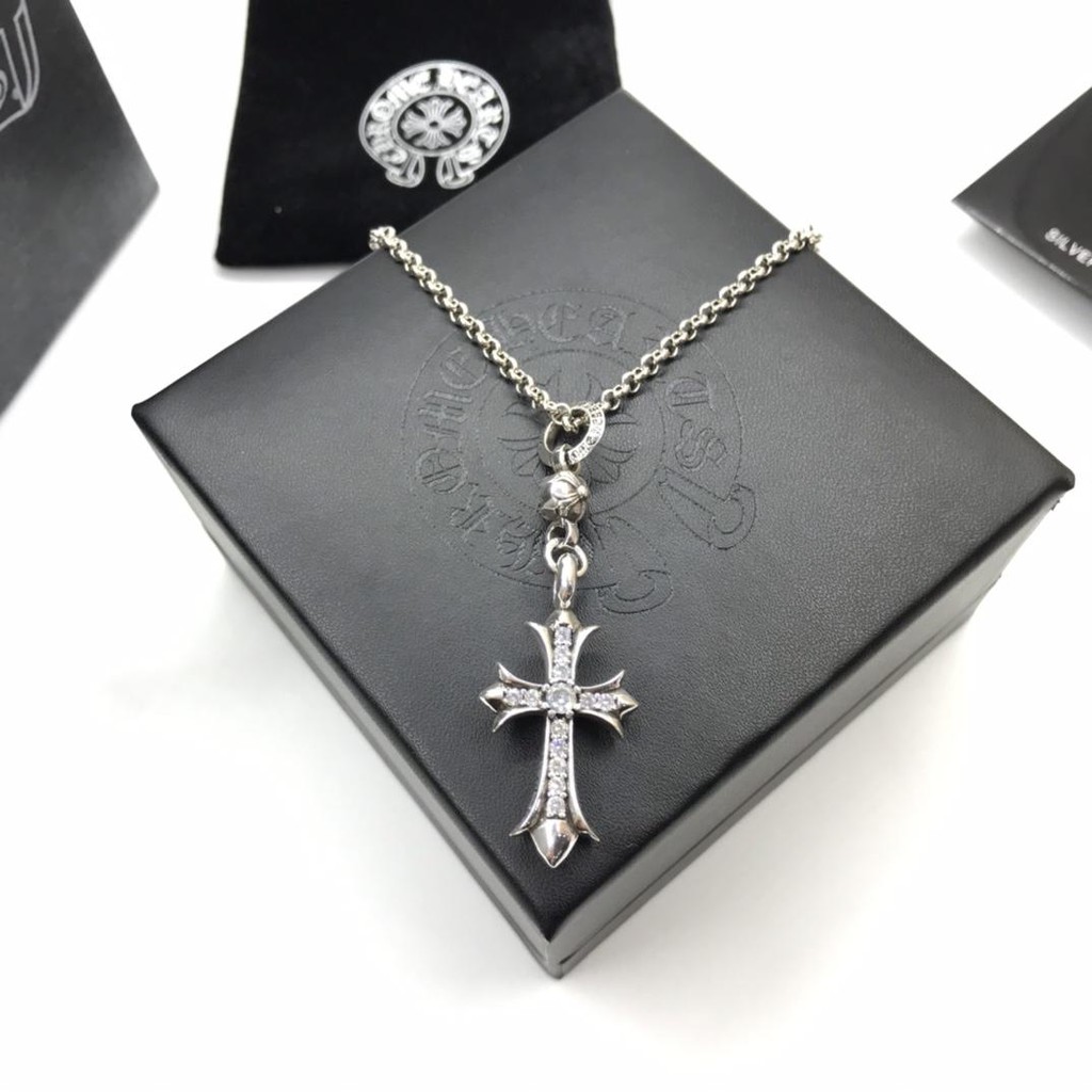 Chrome Hearts Cross Necklace ubicaciondepersonas.cdmx.gob.mx