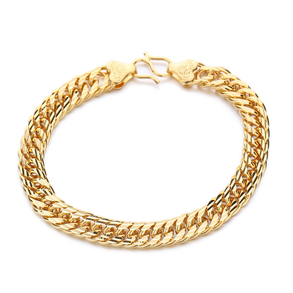 Diamante Collection 18k Gold Plated Zircon Bracelet GB07 Shopee
