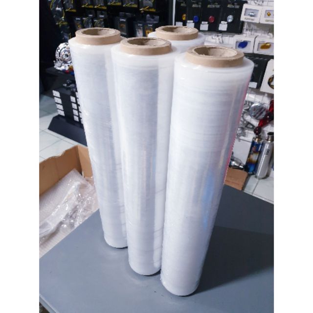 HEAVY DUTY INDUSTRIAL JACK WRAP/ STRETCH FILM 20"X300 METERS Shopee