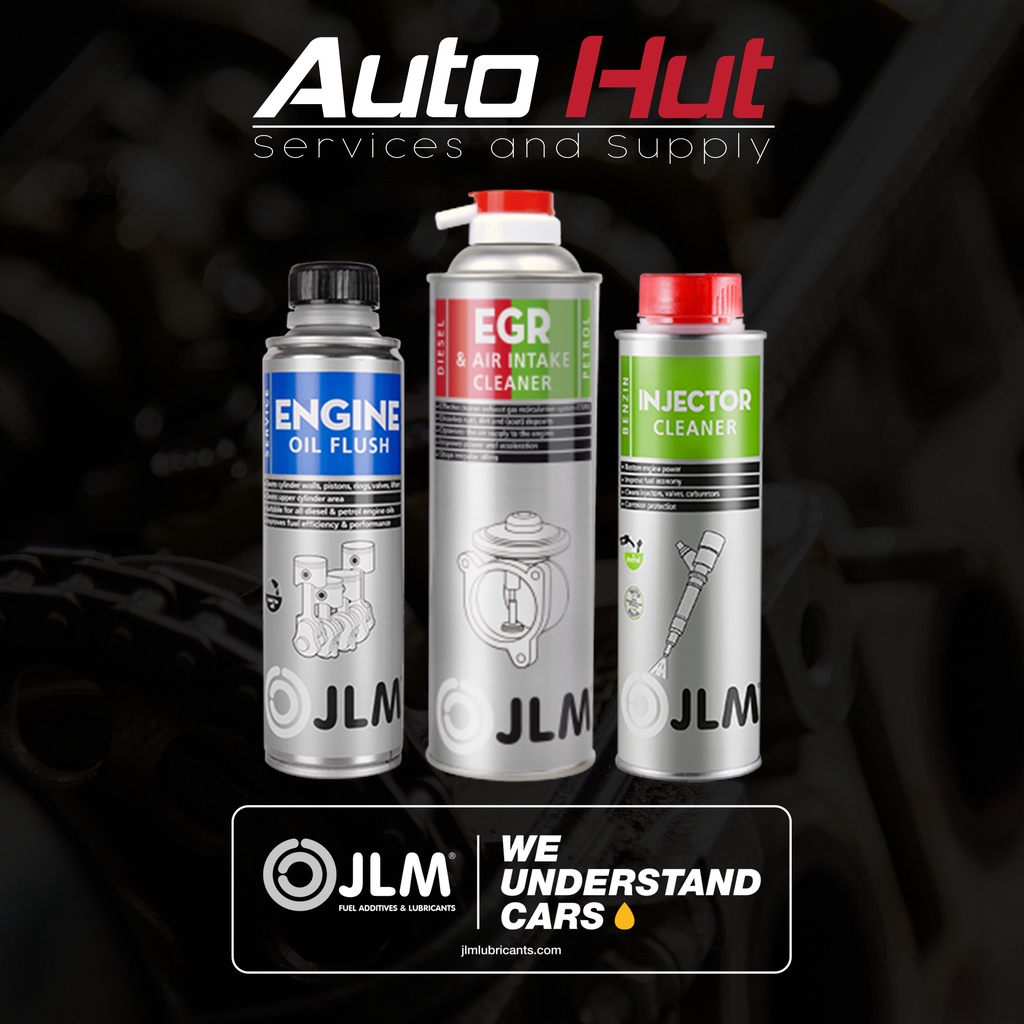 JLM Bundle Engine Oil Flush, EGR and Air Intake Cleaner and Petrol or Diesel Injector Cleaner