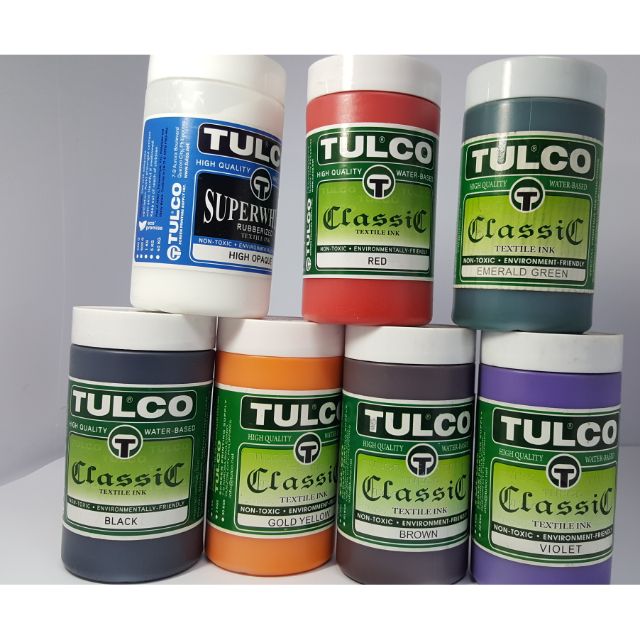 Tulco Textile ink Standard Colors 250g Shopee Philippines