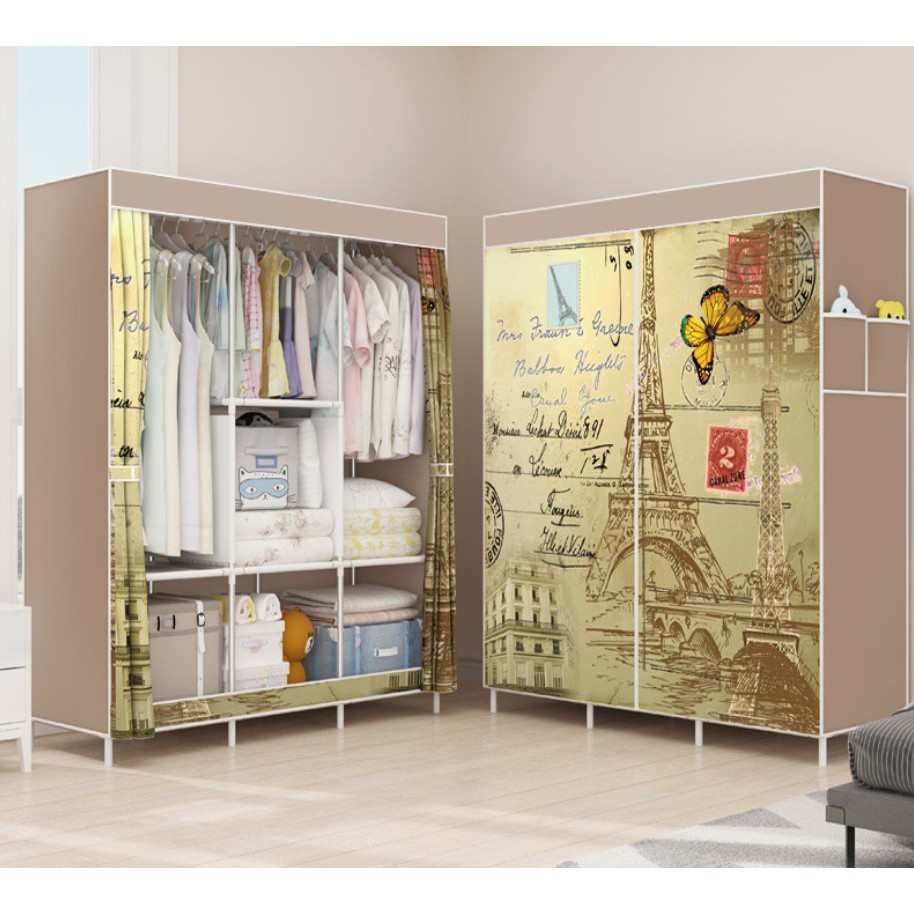 Large Multifunction Cloth Wardrobe Storage GY130 Shopee