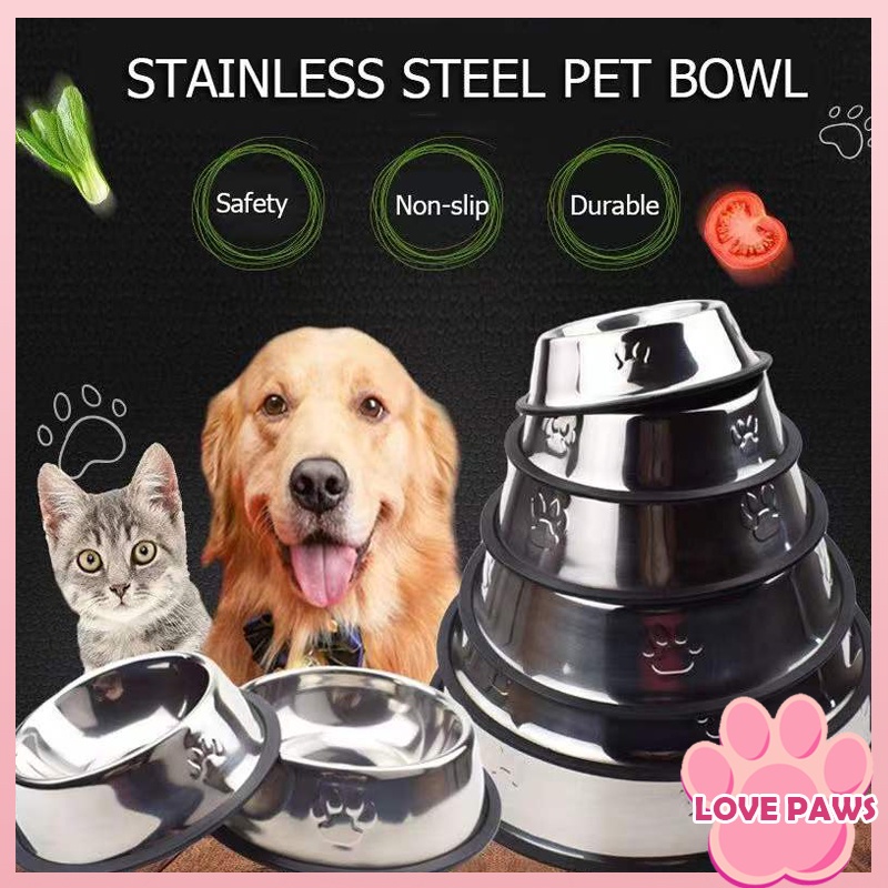 Pet Bowl Dog Bowl Dog Food Bowl Stainless Dog Bowl Water Bowl Cat Bowl