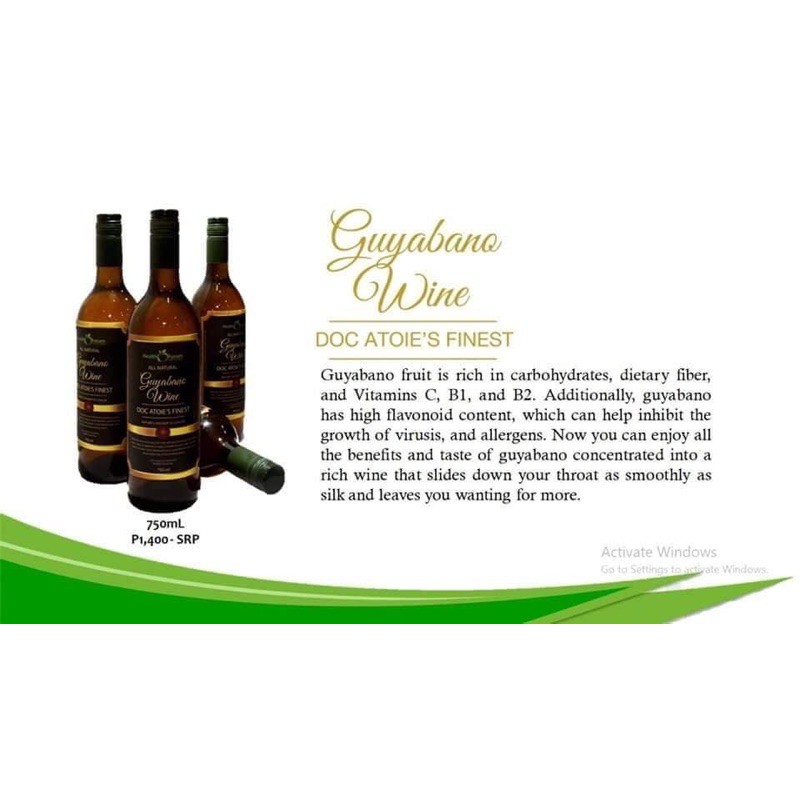 25 ++ guyabano wine zynergia benefits 316992