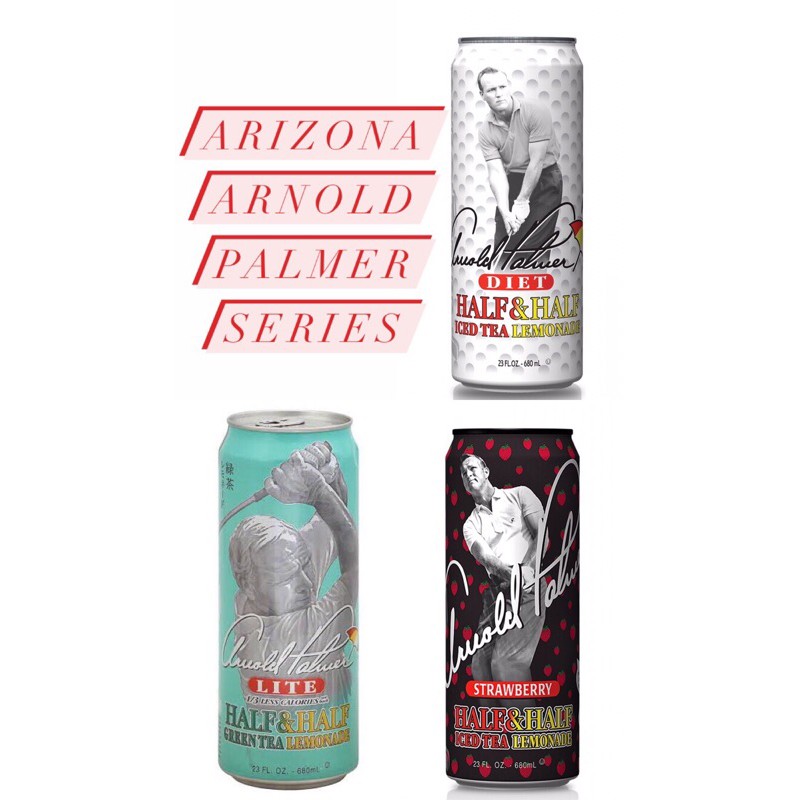 AriZona Beverages Arnold Palmer Series 680mL (23oz) Big Cans Shopee