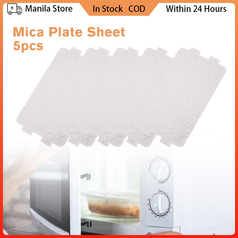 5pcs Microwave Oven Mica Plate Sheet Replacement Univerasal For Midea