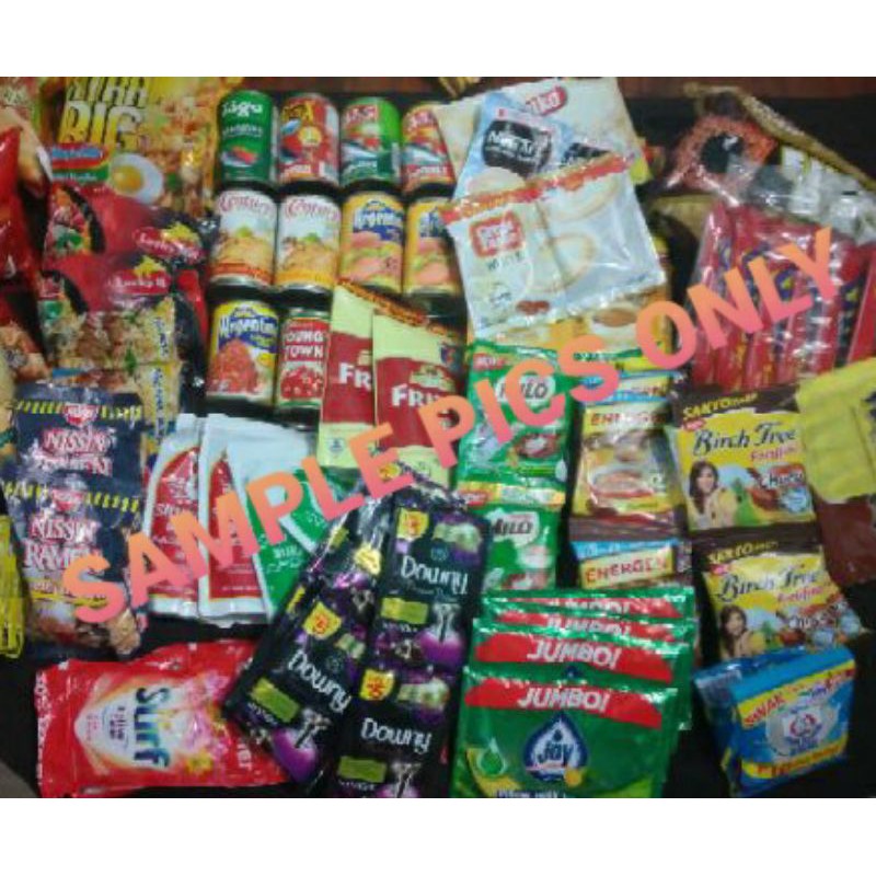 Assorted Grocery Package 1k Shopee Philippines