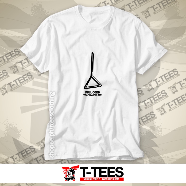 Anime Tshirt Chainsaw Man Denji Pochita Pull cord to chainsaw