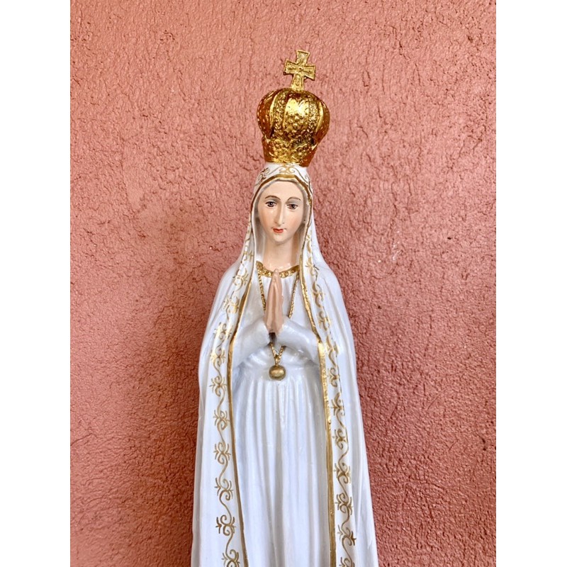 Our Lady of Fatima, Mama Mary statue 23 Inches Shopee Philippines