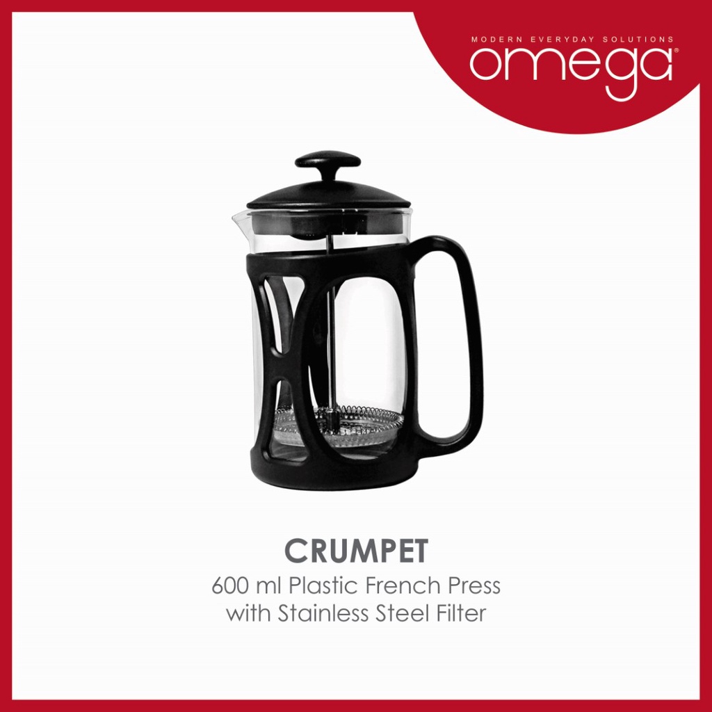 Omega Houseware Crumpet Coffee & Tea Maker French Press Shopee
