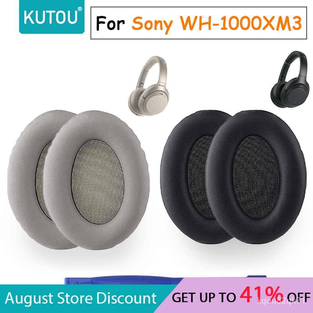 KUTOU Replacement Earpads For Sony WH1000XM3 WH 1000XM3 WH1000XM3