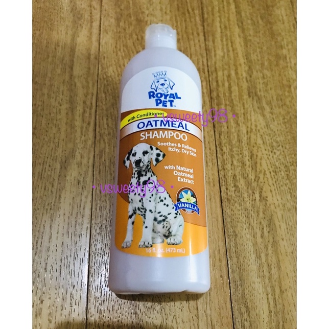 Royal Pet Oatmeal Dog Shampoo (473mL) Shopee Philippines