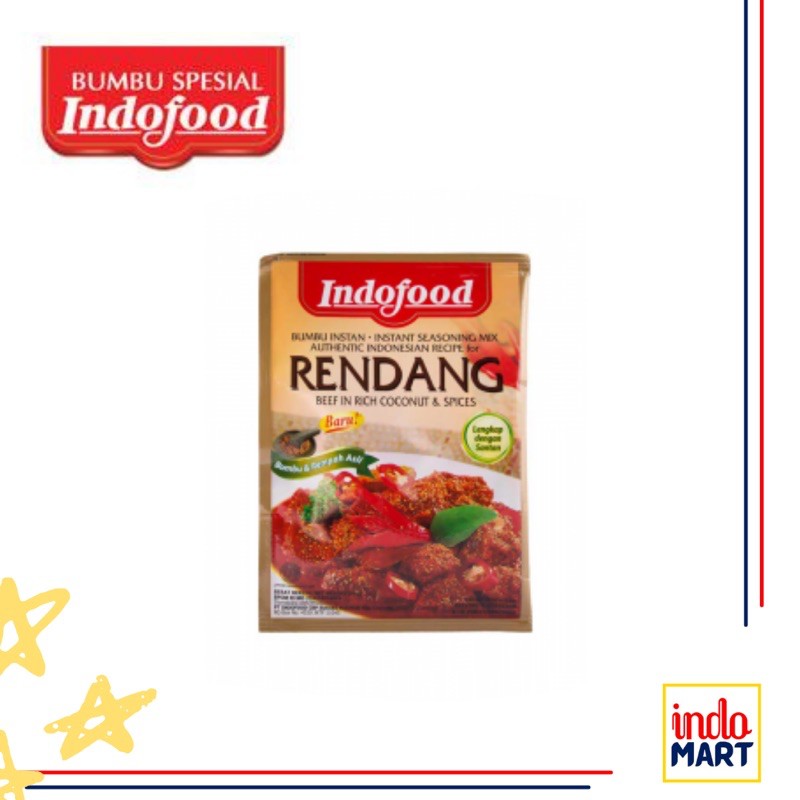 Indofood Rendang Bumbu Instan Instant Seasoning Mix Shopee Philippines