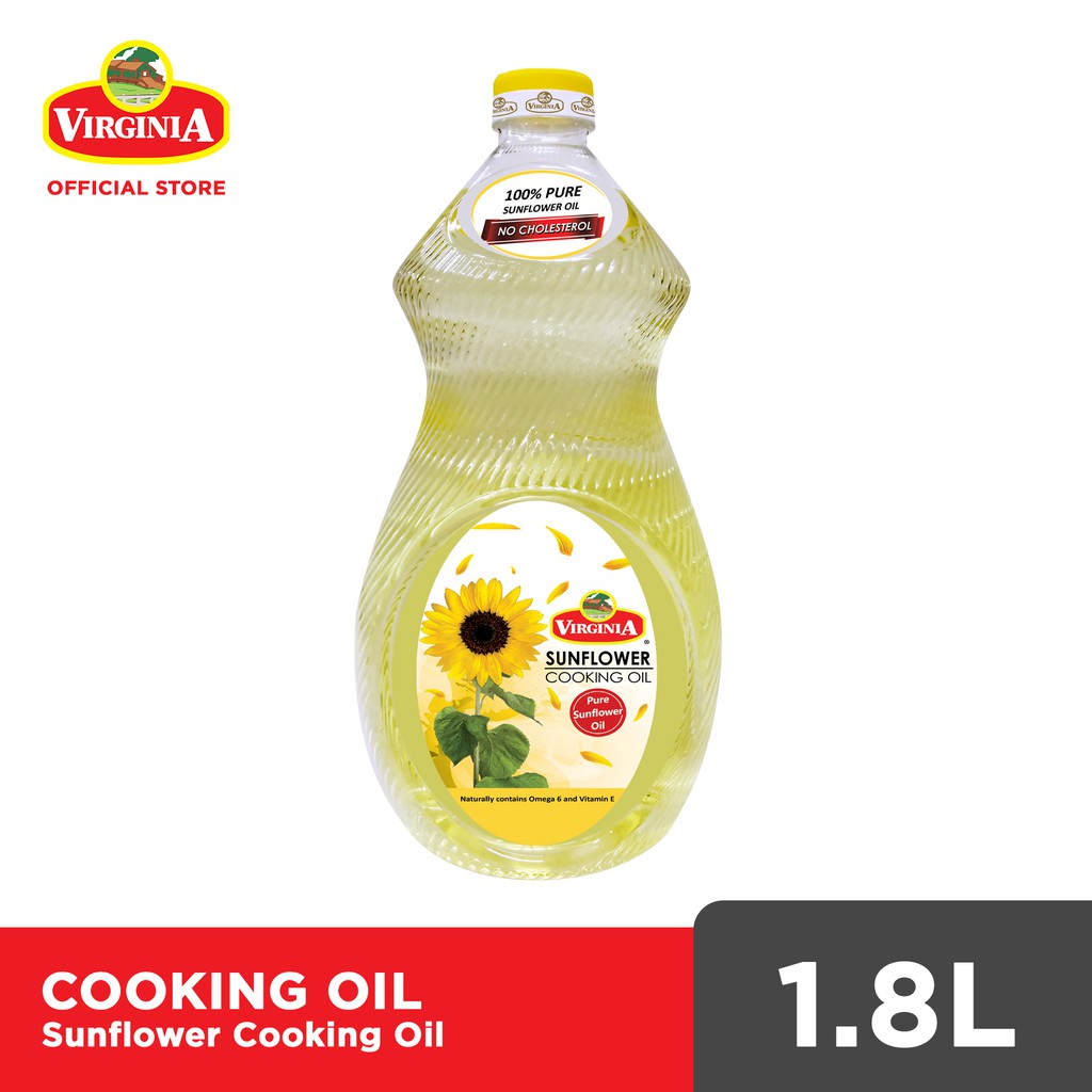 Virginia Sunflower Cooking Oil 1.8 Liter Shopee Philippines