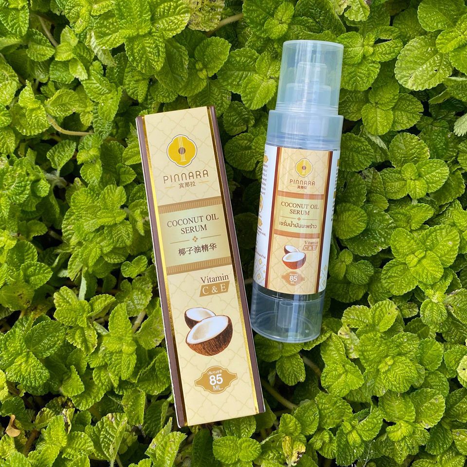Pinnara Coconut Oil Serum Coconut water Serum nourishes the skin, moisturizes and reduces