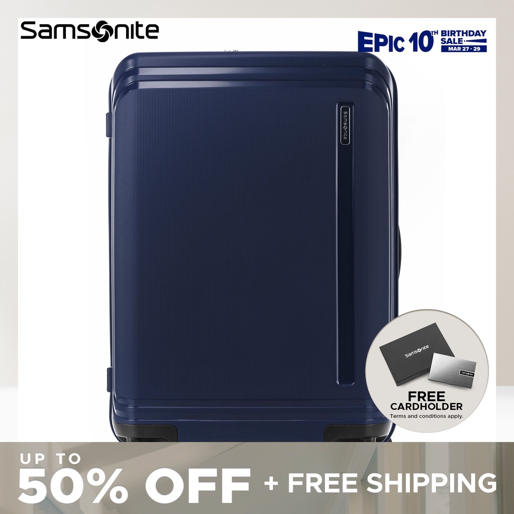 Samsonite Harts Spinner Large (75/28) (Navy) Shopee Philippines