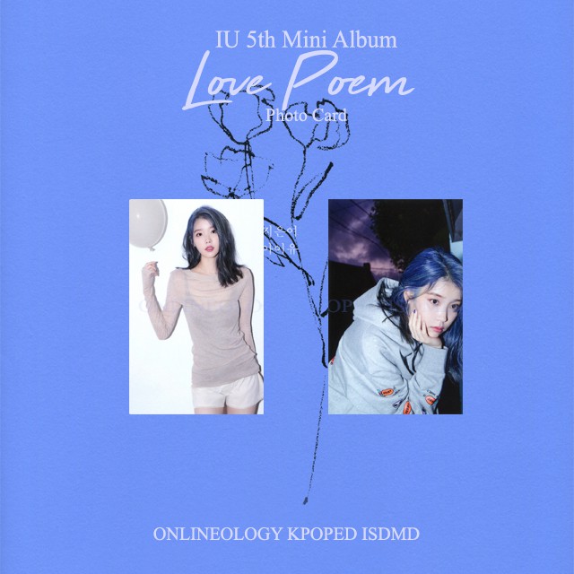 IU Love Poem Photocards Shopee Philippines