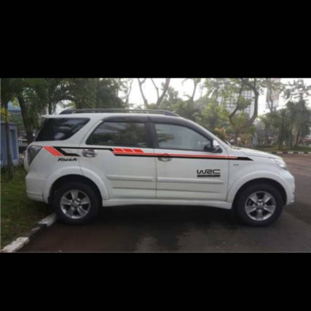 Sticker cutting sticker toyota rush all Car Can sticker daihatsu terios