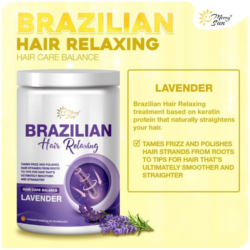 Merry sun Brazilian keratin ( hair relaxing) Shopee Philippines