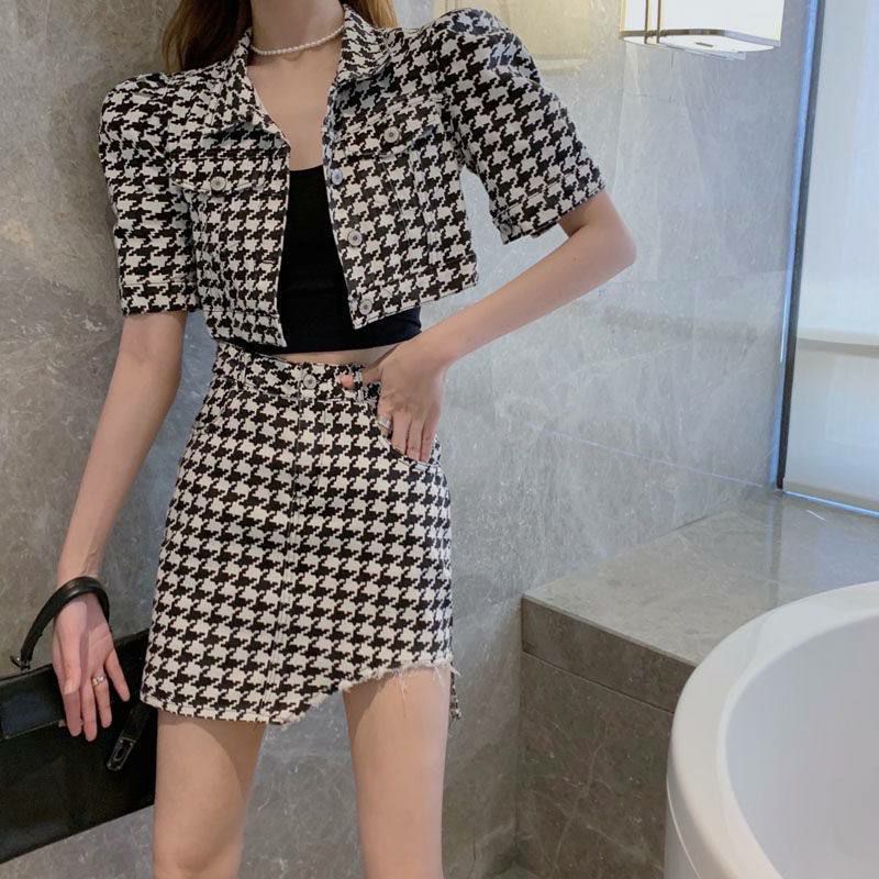 Coordinates terno black and white sets Shopee Philippines