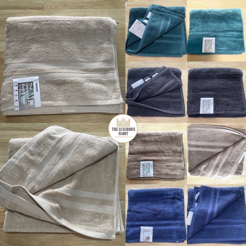 Sonoma Goods For Life Ultimate Bath Towel with Hygro Technology