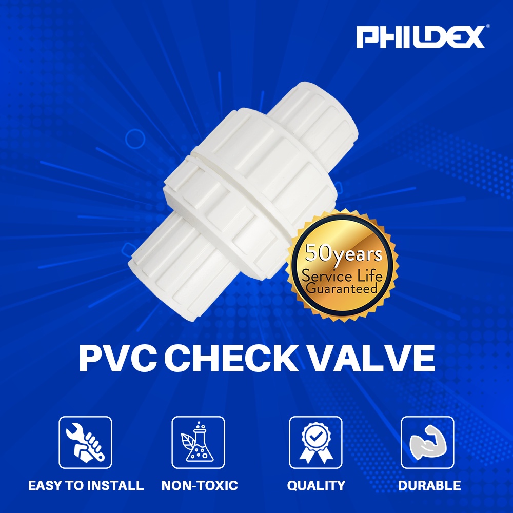 PHILDEX PVC Check Valve Shopee Philippines