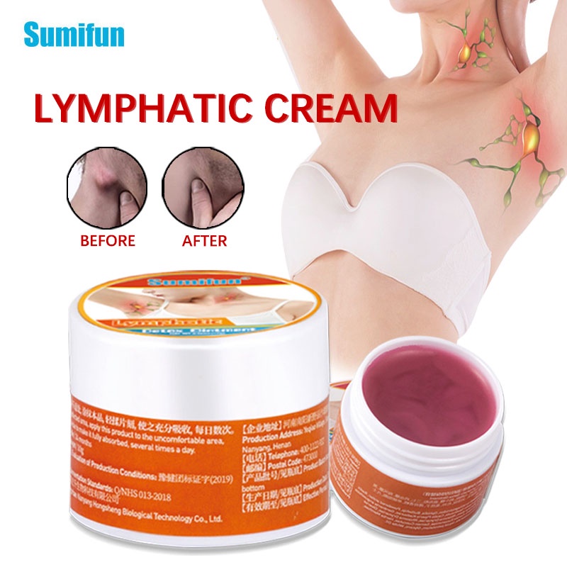 Sumifun Lymphatic Cream Detox Cream Ointment Neck Armpit Lymph Nodes Removal Cream Essential Oil