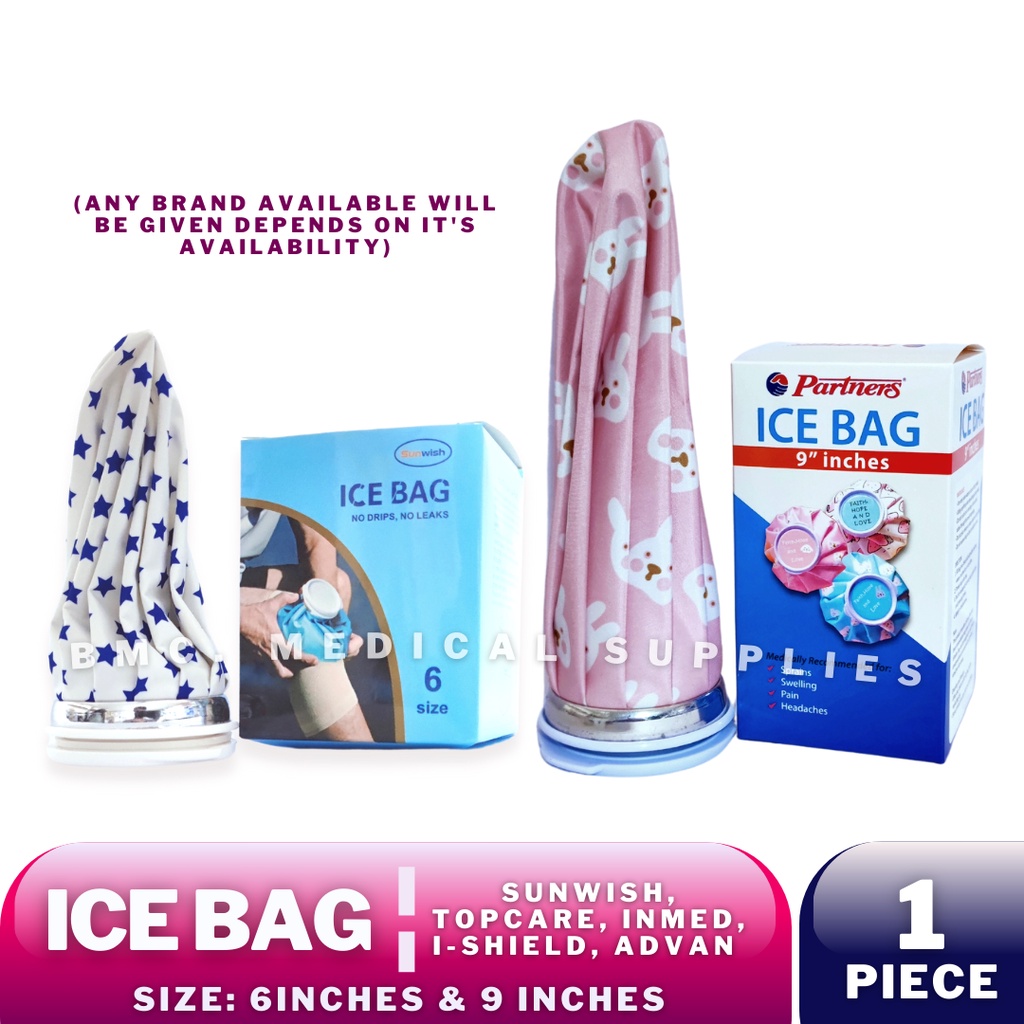 Ice Bag Size 9" (Any Brand Available) Surrmed, Advan, Inmed, Partners