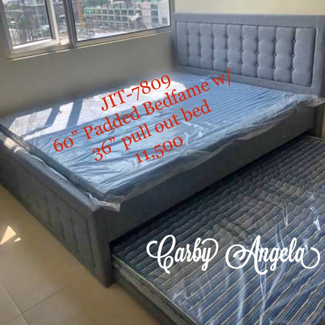 Queen Pull Out Bed Frame Hanaposy