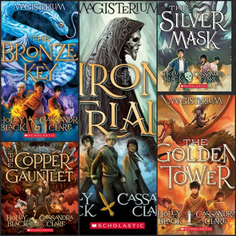 Magisterium Series The Iron Trail The Copper Gauntlet The Golden Tower The Bronze Key Silver