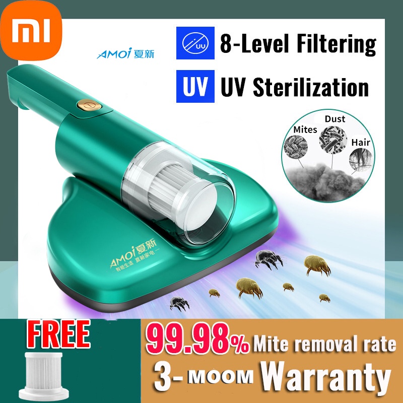 2022 Amoi Wireless Dustmite 4Layer Filtration Dust Mite Vacuum Cleaner