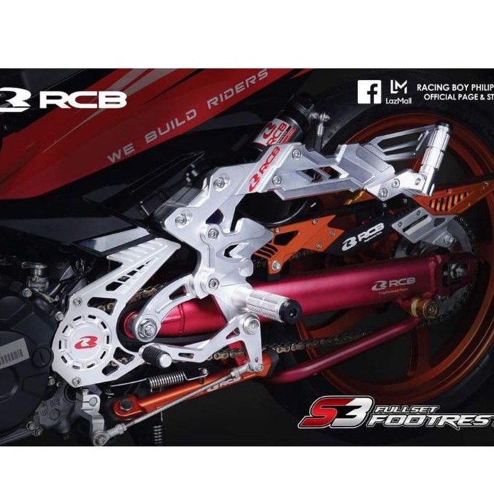 RCB FULL SHIFTER FOR SNIPER 150 & SNIPER 155 S2 v6 & S3 v7 Shopee
