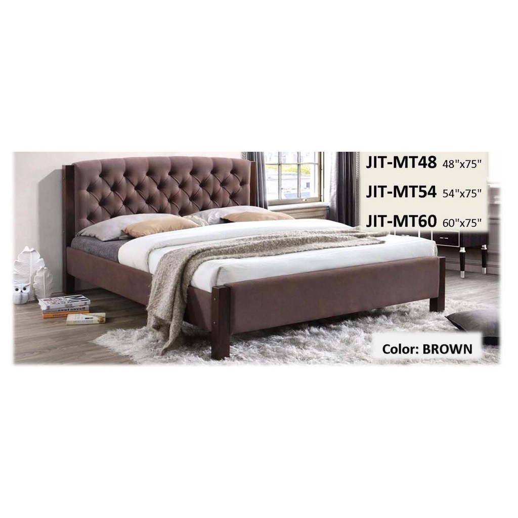 Malaysian Rubberwood Bedframe JIT MT Selena Design Shopee Philippines