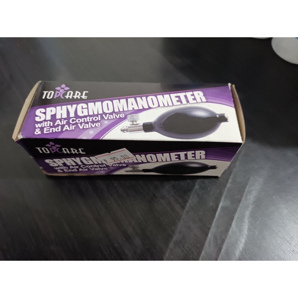 Sphygmomanometer with Air control Valve&End air valve(Top care brand