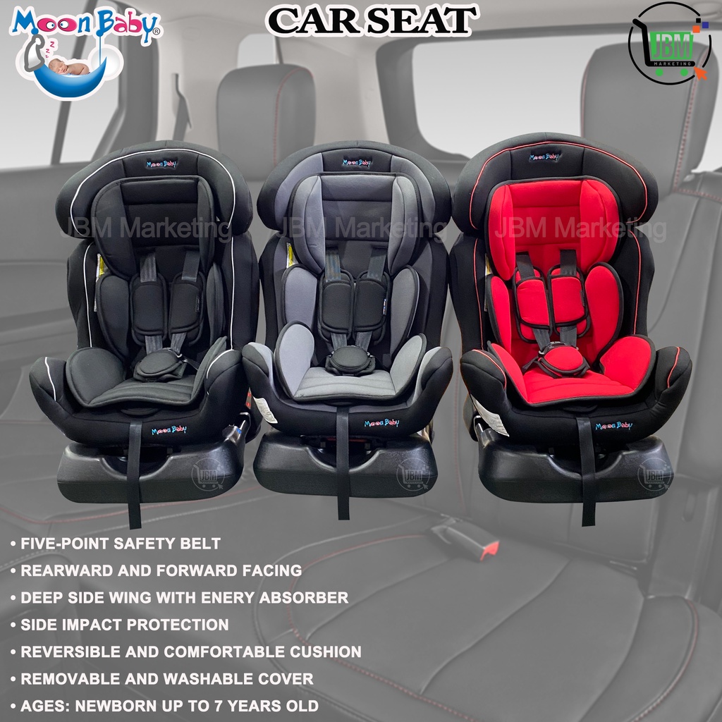 MoonBaby Car Seat for Newborn up to 7 Years Old Rearward and Forward