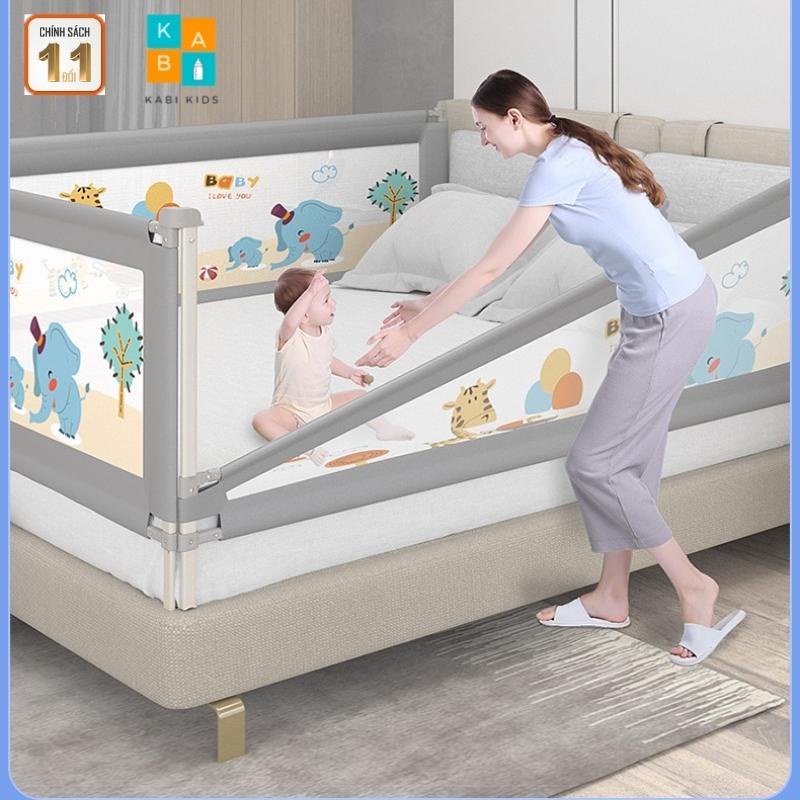 Highclass Bed Bars For Babies KABI KIDS Thick, 103cm High, 1Sided